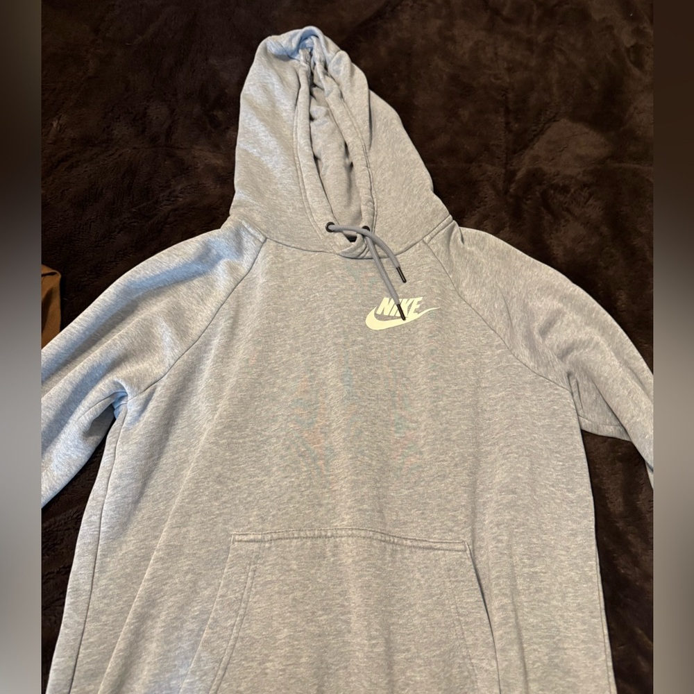 Blue/gray Nike hoodie